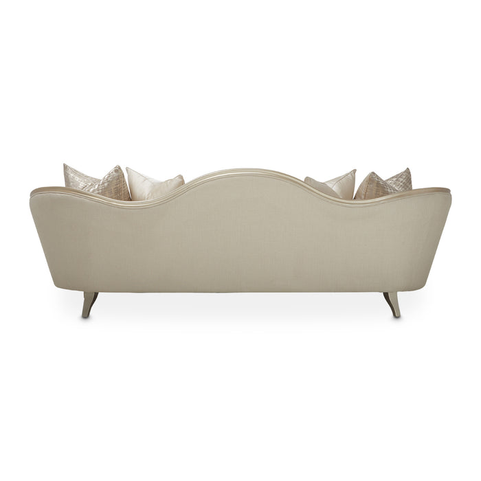 AICO Furniture - Villa Cherie"Sofa"Caramel - N9008815-PEARL-134