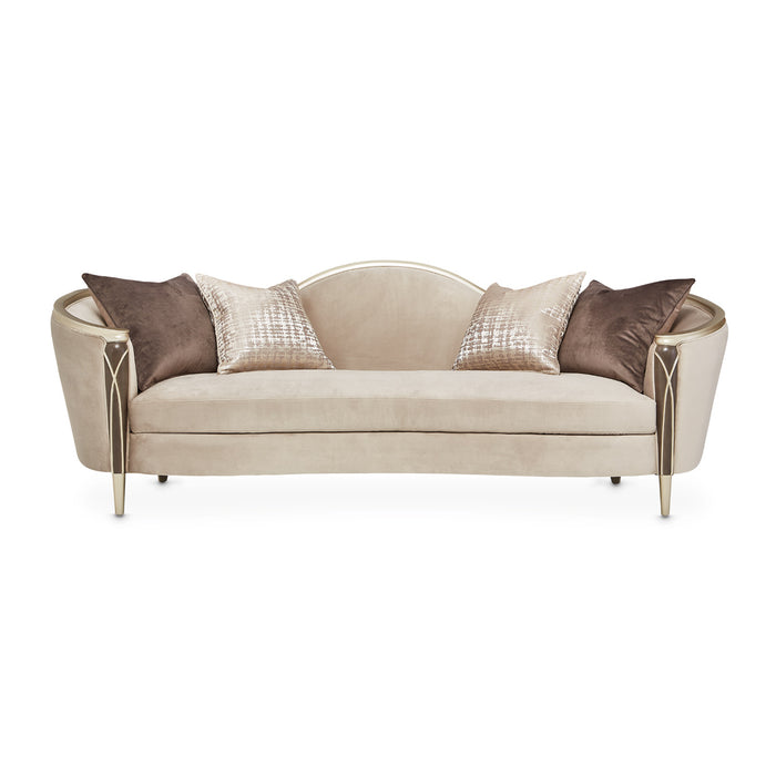 AICO Furniture - Villa Cherie Sofa in Hazelnut - N9008815-PRCNI-410