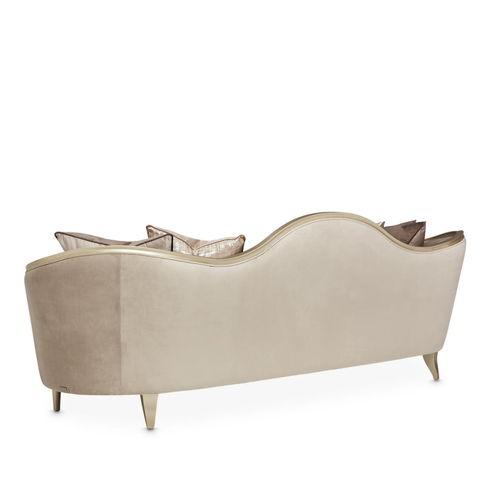 AICO Furniture - Villa Cherie Sofa in Hazelnut - N9008815-PRCNI-410 - GreatFurnitureDeal