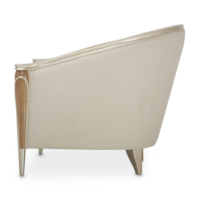 AICO Furniture - Villa Cherie"Matching Chair"Caramel - N9008835-PEARL-134 - GreatFurnitureDeal