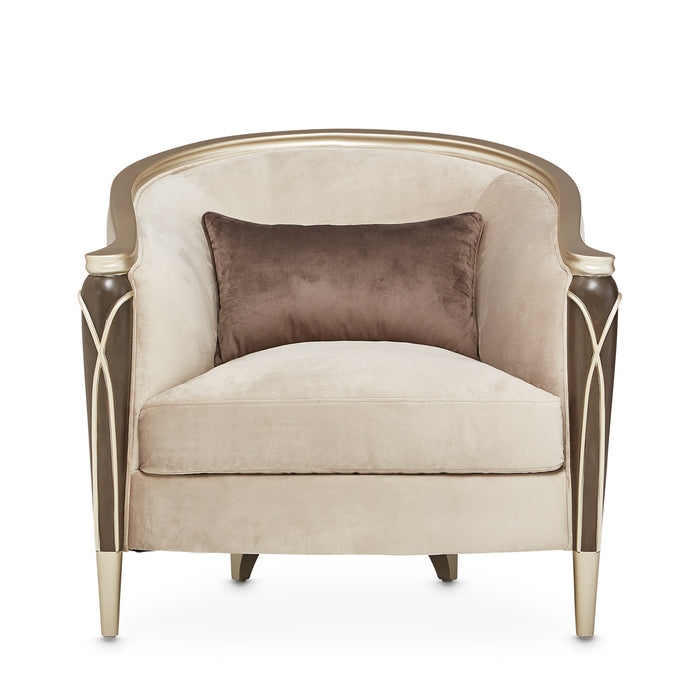 AICO Furniture - Villa Cherie Matching Chair in Hazelnut - N9008835-PRCNI-410