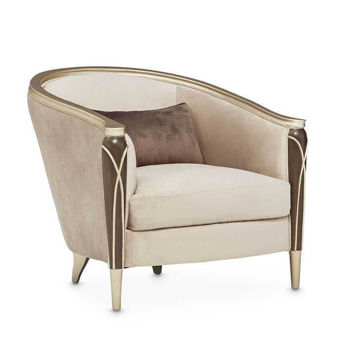 AICO Furniture - Villa Cherie Matching Chair in Hazelnut - N9008835-PRCNI-410
