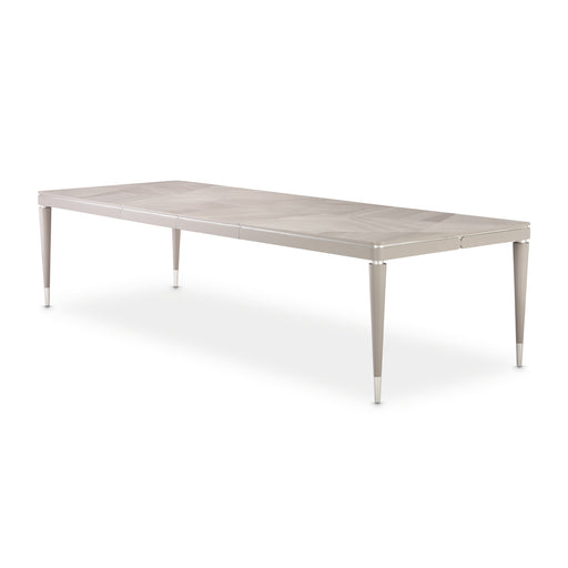 AICO Furniture - Lanterna Rectangular Dining Table in Silver Mist - N9032000-823 - GreatFurnitureDeal