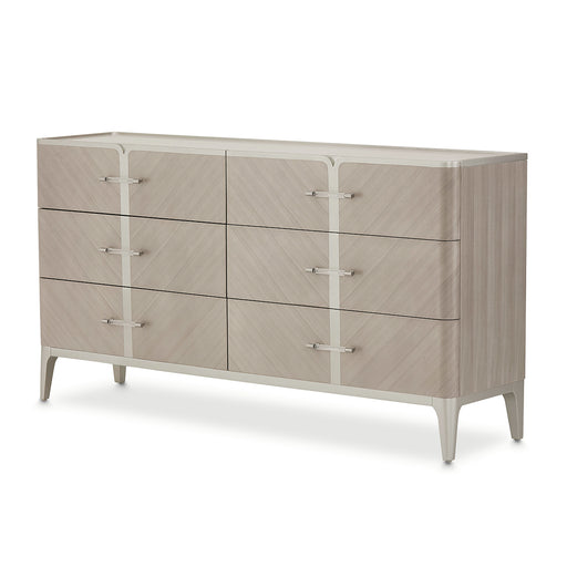 AICO Furniture - Lanterna Dresser & Mirror - N9032050-60-823 - GreatFurnitureDeal