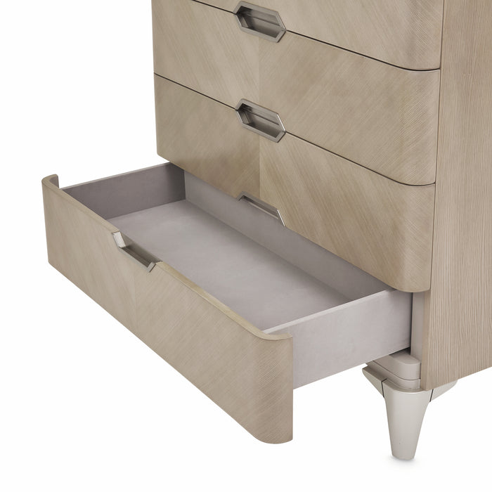 AICO Furniture - Penthouse Vertical Storage Cabinet-Chest Of Drawers - N9033070-130 - GreatFurnitureDeal