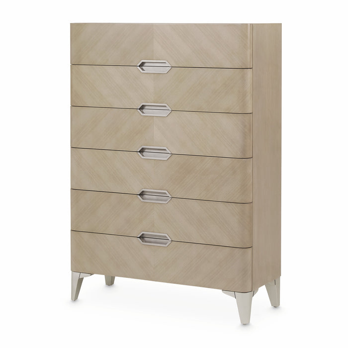 AICO Furniture - Penthouse Vertical Storage Cabinet-Chest Of Drawers - N9033070-130 - GreatFurnitureDeal