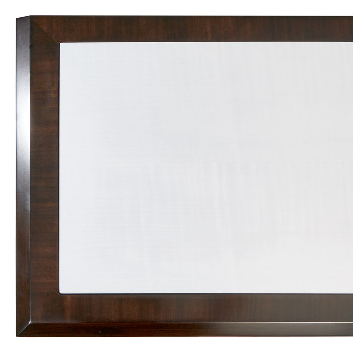 AICO Furniture - Belmont Place 3 Piece Cal. King Upholstered Bedroom Set - Espresso - N9085000CK3-409-3SET - GreatFurnitureDeal