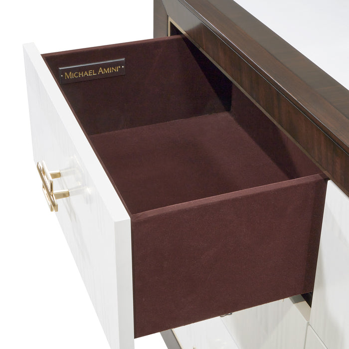 AICO Furniture - Belmont Place 3 Piece Cal. King Upholstered Bedroom Set - Espresso - N9085000CK3-409-3SET - GreatFurnitureDeal