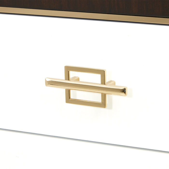 AICO Furniture - Belmont Place 5-Drawer Chest - Espresso - N9085070SA-409 - GreatFurnitureDeal