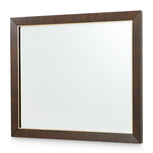 AICO Furniture - Belmont Place Wall Mirror - Espresso - N9085260-409 - GreatFurnitureDeal