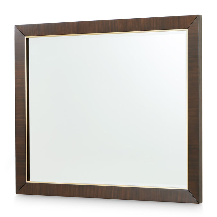 AICO Furniture - Belmont Place Wall Mirror - Espresso - N9085260-409 - GreatFurnitureDeal