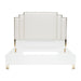 AICO Furniture - Palm Gate California King Bed in Cloud White - N9086000CK3-108 - GreatFurnitureDeal