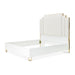 AICO Furniture - Palm Gate California King Bed in Cloud White - N9086000CK3-108 - GreatFurnitureDeal