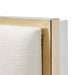 AICO Furniture - Palm Gate California King Bed in Cloud White - N9086000CK3-108 - GreatFurnitureDeal