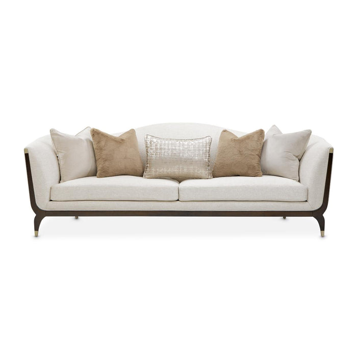 AICO Furniture - Paris Chic Sofa in Cremini Espresso - NF9003815-CRMNI-409 - GreatFurnitureDeal