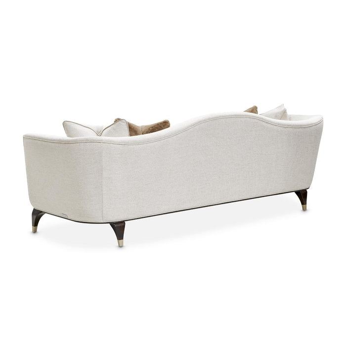 AICO Furniture - Paris Chic Sofa in Cremini Espresso - NF9003815-CRMNI-409 - GreatFurnitureDeal