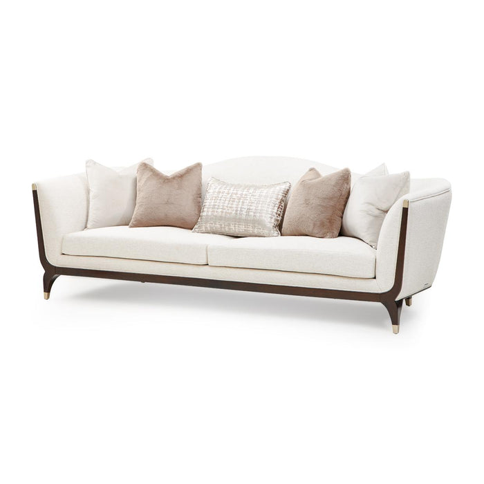 AICO Furniture - Paris Chic Sofa in Cremini Espresso - NF9003815-CRMNI-409 - GreatFurnitureDeal