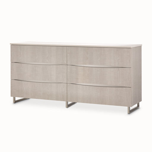 AICO Furniture - Marin Dresser in Greige - NKI-MRIN050SA-139 - GreatFurnitureDeal