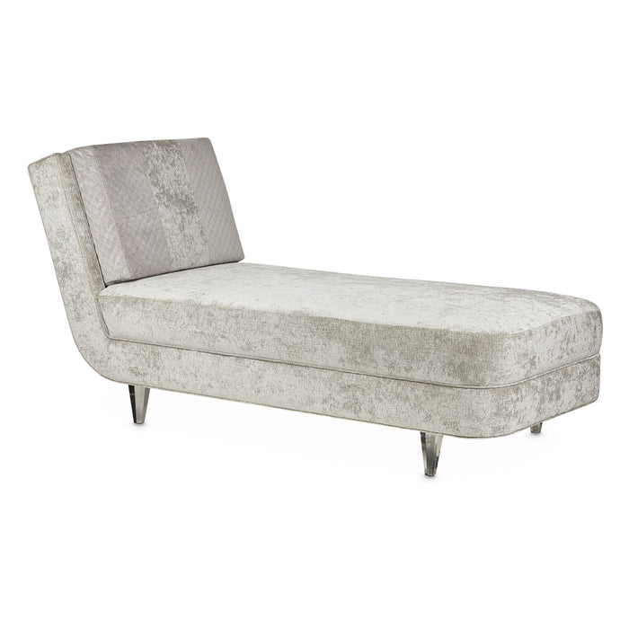 AICO Furniture - Lanna Armless Chaise Storm in Silvert Mist - NLRU-LANA841-STM-823 - GreatFurnitureDeal