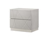 J&M Furniture - Naples Grey Lacquered 3 Piece Full Platform Bedroom Set - 17686-FULL-3SET-GREY LACQUERED - GreatFurnitureDeal