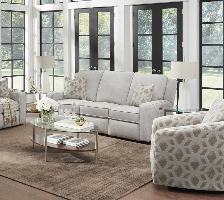 Southern Motion - City Limits 2 Piece Double Reclining Sofa Set in Oatmeal - 385-31-21 - GreatFurnitureDeal