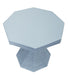 Worlds Away - Octavia Octagonal Reeded Feature Table in Painted Light Blue - OCTAVIA SM LB - GreatFurnitureDeal