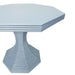 Worlds Away - Octavia Octagonal Reeded Side Table in Painted Light Blue - OCTAVIA LG LB - GreatFurnitureDeal
