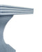 Worlds Away - Octavia Octagonal Reeded Side Table in Painted Light Blue - OCTAVIA LG LB - GreatFurnitureDeal