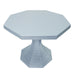 Worlds Away - Octavia Octagonal Reeded Side Table in Painted Light Blue - OCTAVIA LG LB - GreatFurnitureDeal