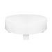 Worlds Away - Oslo Thick Top Coffee Table With Cross Base In White Lacquer - OSLO WH - GreatFurnitureDeal