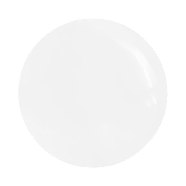 Worlds Away - Oslo Thick Top Coffee Table With Cross Base In White Lacquer - OSLO WH - GreatFurnitureDeal