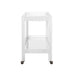 Worlds Away - Otis Bar Cart In White Washed Oak - OTIS WWO - GreatFurnitureDeal