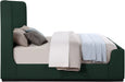 Meridian Furniture - Oliver Green Boucle Fabric Upholstered King Bed (3 Boxes) - OliverGreen-K - GreatFurnitureDeal