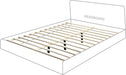 Meridian Furniture - Oliver Grey Boucle Fabric Upholstered Full Bed (3 Boxes) - OliverGrey-F - GreatFurnitureDeal