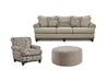 Southern Home Furnishings - Cary's Doe Sofa Set in Beige - 2820-KP 622 140 Cary's Doe - GreatFurnitureDeal