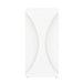 Worlds Away - Pinto Occassional Table in Matte White Lacquer - PINTO WH - GreatFurnitureDeal