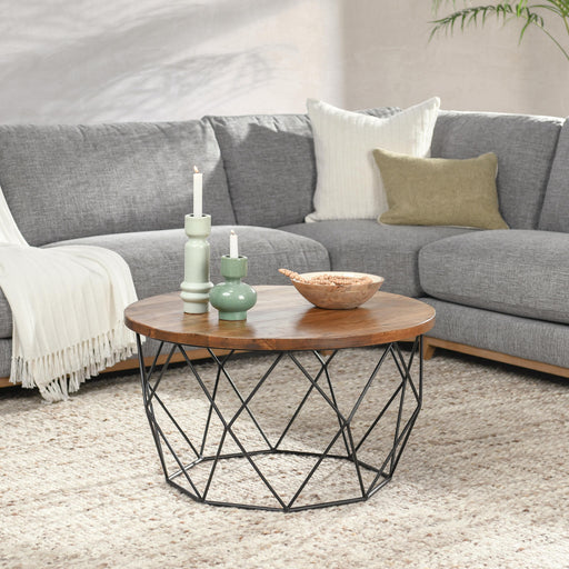 Kosas Home - Sylmar Round Coffee Table - PL11901 - GreatFurnitureDeal