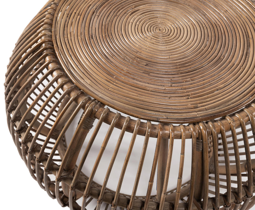 Kosas Home - Bexley Round Rattan Coffee Table - PL13861 - GreatFurnitureDeal