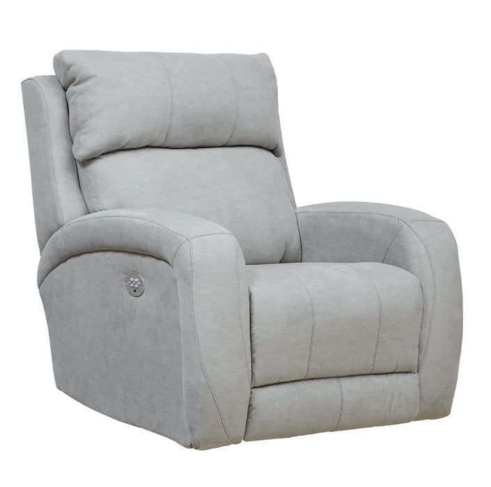 Southern Motion - Dawson Power Headrest Recliner in Platinum - 5123P - GreatFurnitureDeal