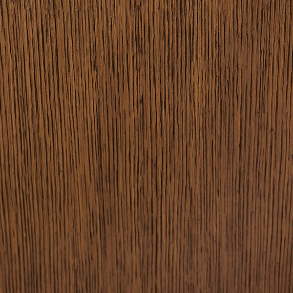Worlds Away - Novalie Two Drawer Side Table With Fluted Drawer Fronts In Provincial Brown Oak - NOVALIE PBO