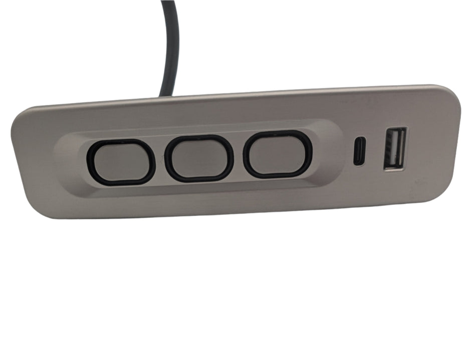 Ashley Furniture & Others - Power Recline, Power Lumbar & Power Headrest Replacement Button Control with USB A & C - DL-SK-183-06 - GreatFurnitureDeal