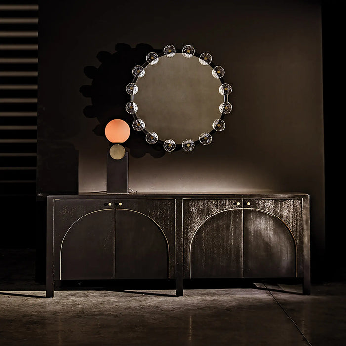 NOIR Furniture - Kate Table Lamp, Black Metal - PZ004MTB - GreatFurnitureDeal
