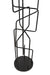 NOIR Furniture - Moriarty Floor Lamp, Black Metal - PZ005MTB - GreatFurnitureDeal