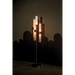 NOIR Furniture - Dominique Floor Lamp, Black Metal - PZ007MTB - GreatFurnitureDeal