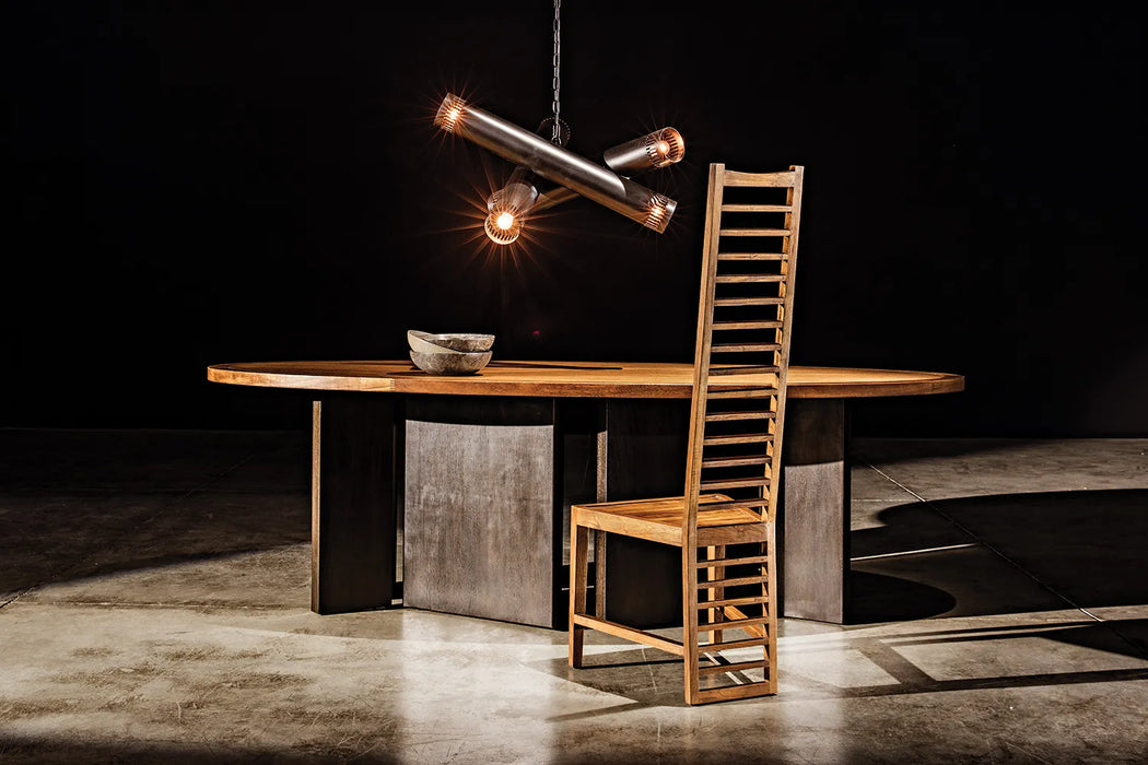 NOIR Furniture - Javelin Chandelier in Matte Black - PZ013MTB