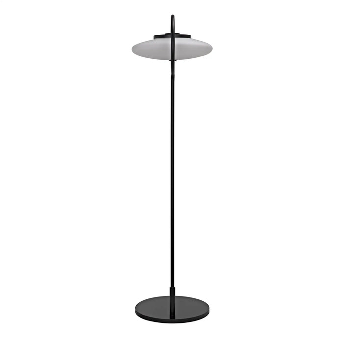 NOIR Furniture - Lolibri Floor Lamp in Matte Black - PZ018MTB - GreatFurnitureDeal