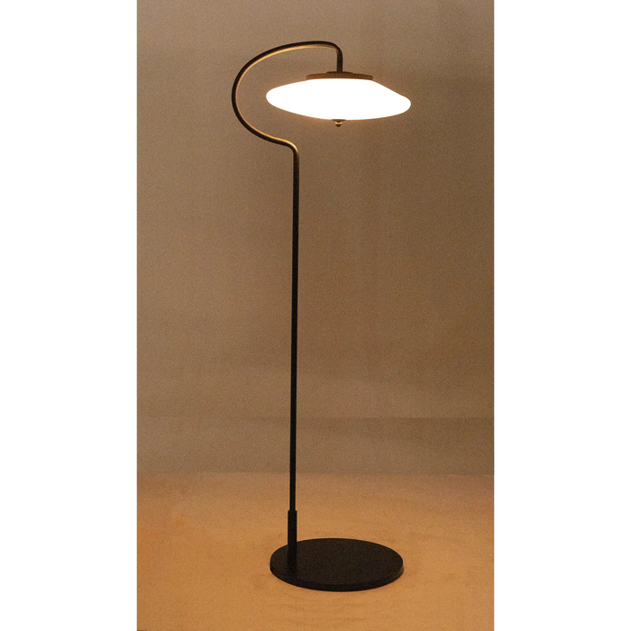 NOIR Furniture - Lolibri Floor Lamp in Matte Black - PZ018MTB - GreatFurnitureDeal