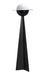 Noir Furniture - Saturn Floor Lamp in Matte Black - PZ025MTB - GreatFurnitureDeal