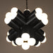 Noir Furniture - Massimo Chandelier in Matte Black - PZ032MTB - GreatFurnitureDeal
