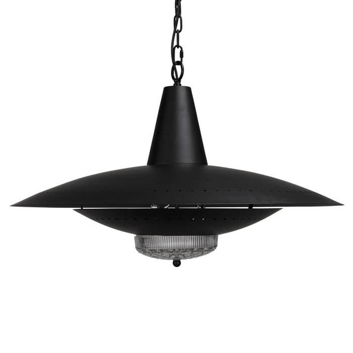 Noir Furniture - UFO Pendant in Matte Black - PZ042MTB - GreatFurnitureDeal